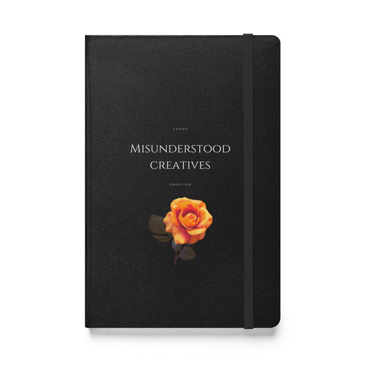 Misunderstood Creatives Hardcover Notebook Dark