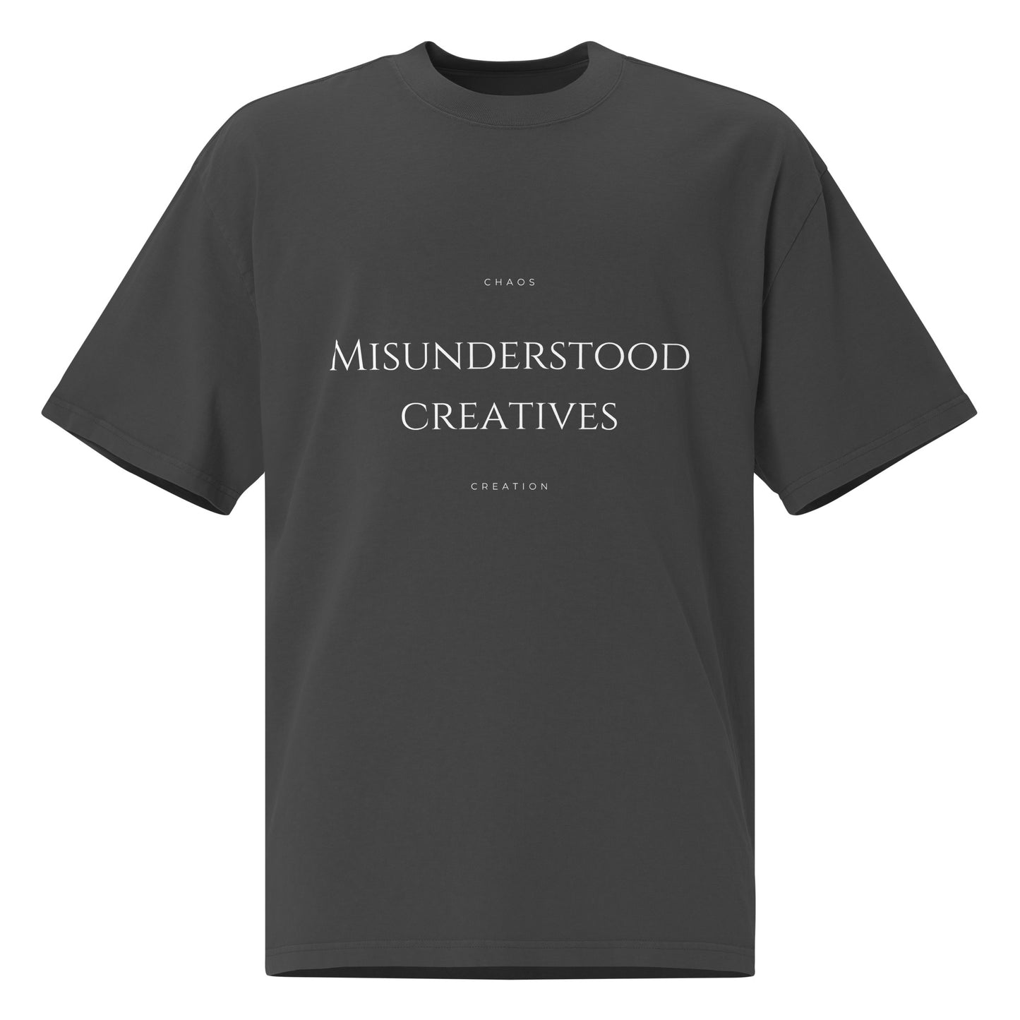 Misunderstood Creatives Oversized T- Shirt Dark