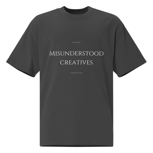 Misunderstood Creatives Oversized T- Shirt Dark