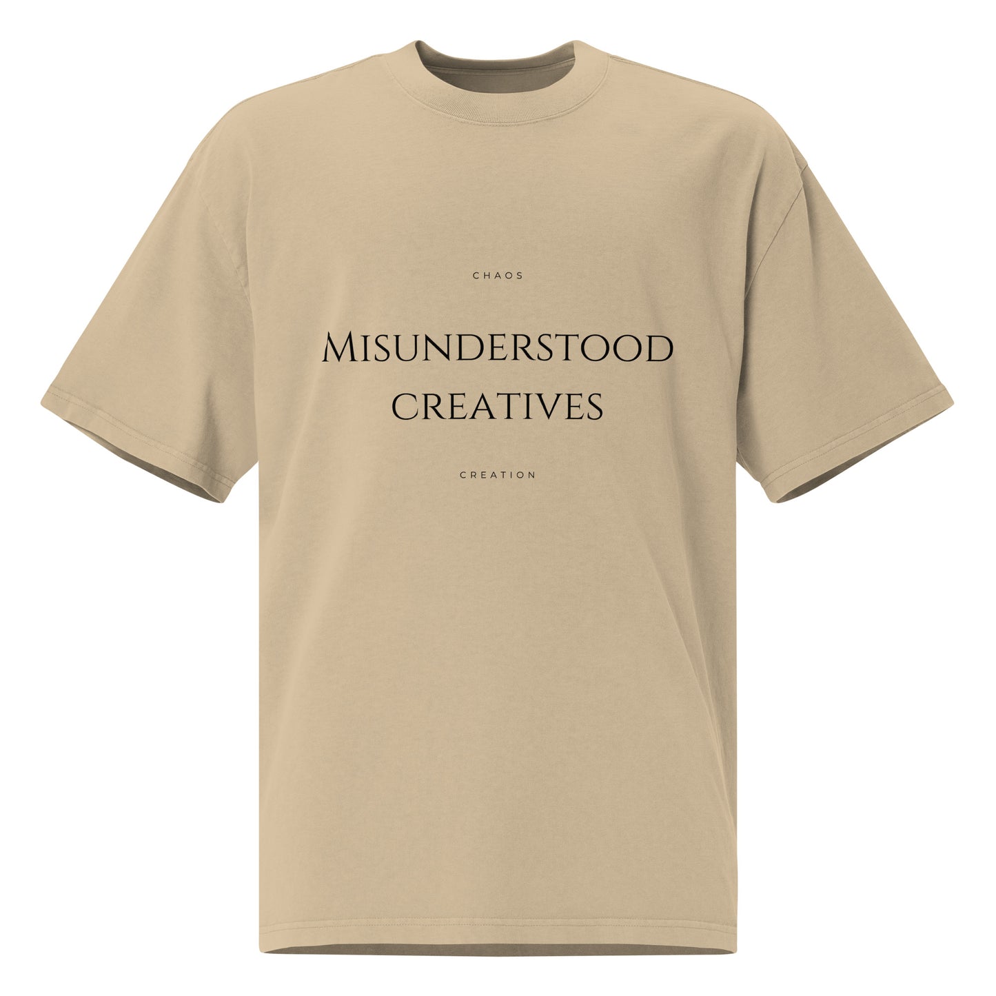 Misunderstood Creatives Oversized T-Shirt Light