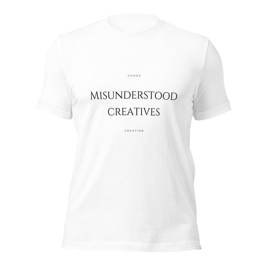 Misunderstood Creatives Unisex T-Shirt Light